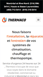 Mobile Screenshot of climatisationthermaco.com